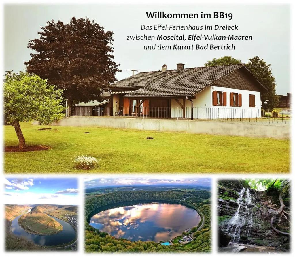 Bb19 Eifel-Ferienhaus Am Moseltal Mit Saunahaus Beuren  Eksteriør billede
